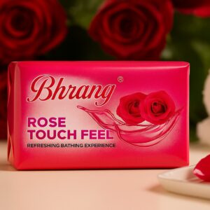 Bhrang Rose Touch Feel Soap – Refreshing Bathing Experience