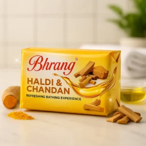 Bhrang Haldi-chandan Soap – Refreshing Bathing Experience 4+1 packaging